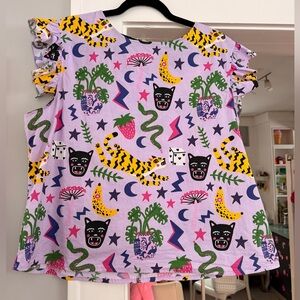 NOOWORKS - Cotton Blouse 3X (fits like a L or XL in my opinion)